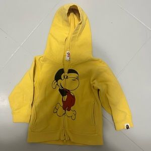 BAPE KIDS Mickey Mouse Hoodie
